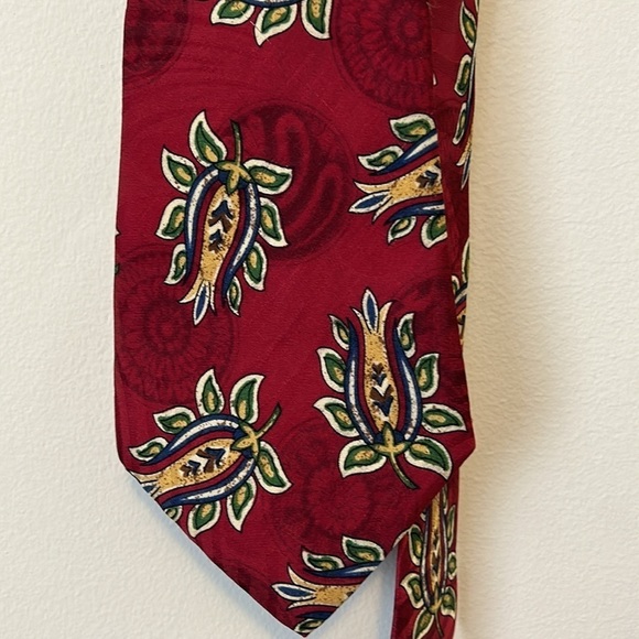 Charles Jordan Paris Neck Tie 100% Silk - Picture 2 of 4